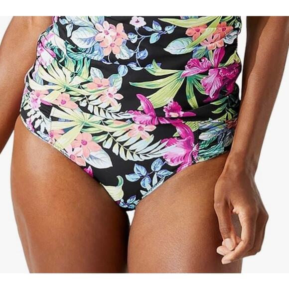 Tommy Bahama Other - Tommy Bahama Coastal Gardens High Waist Bikini Bottom L NWT